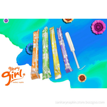Soft Breathable Viscose Applicator Tampons